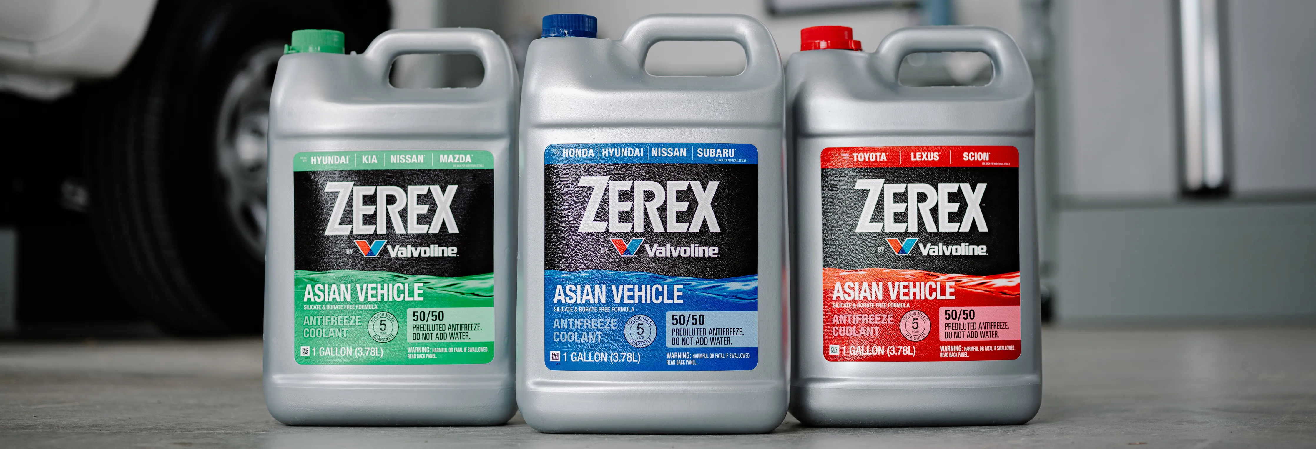 Zerex Antifreeze Provides Customized Value vs Universal Coolant
