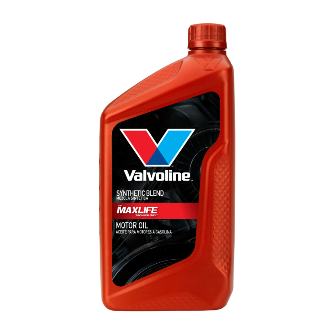 Valvoline - Aceite de motor de mezcla sintética SAE 10W-40 de alto millaje,  con tecnología MaxLife, 5 cuartos de galón