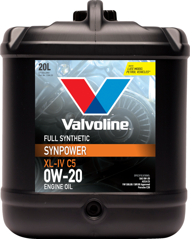 SynPower XL-IV C5 0W-20 Full Synthetic Engine Oil - Valvoline