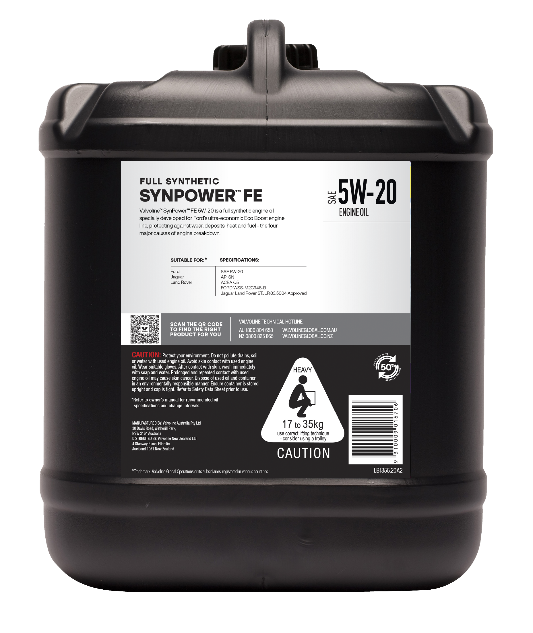OLEJ VALVOLINE 5W30 SYNPOWER FE 5L A5/B5 A7/B7 nowe bańki 6900461660789