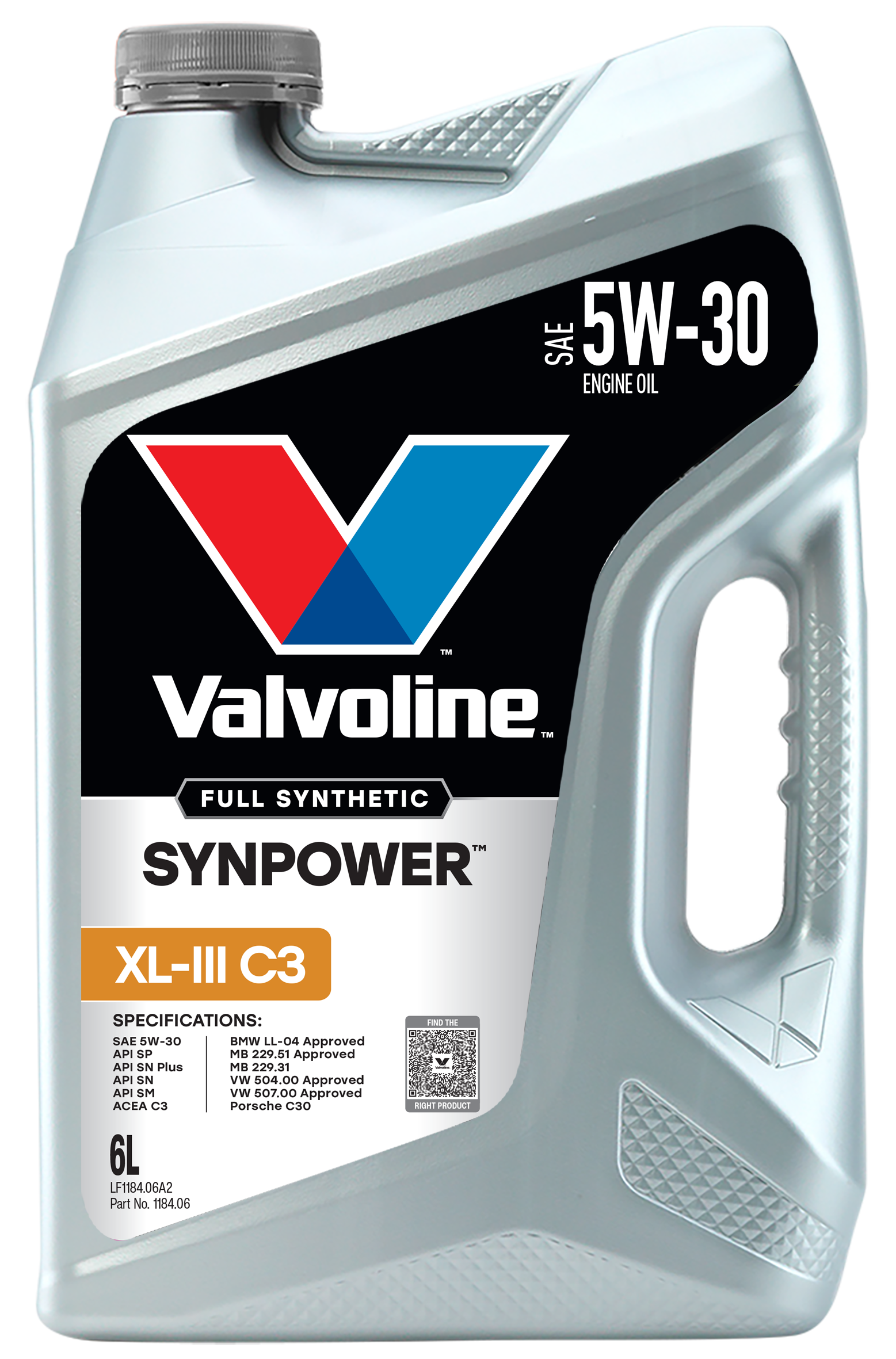 SynPower XL-III C3 5W-30 - Full Synthetic Engine Oil - Valvoline