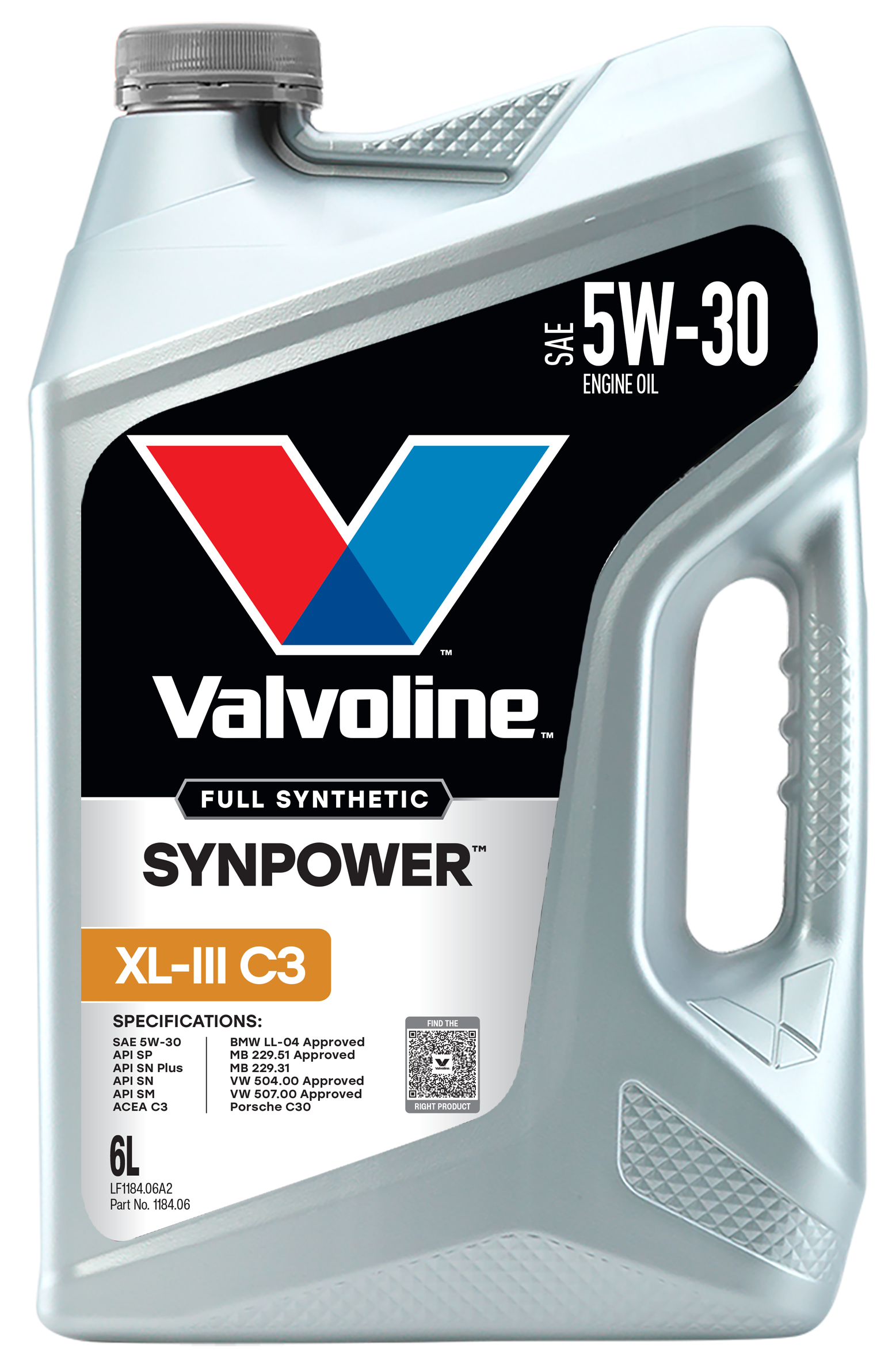 SynPower XL-III C3 5W-30 - Full Synthetic Engine Oil - Valvoline