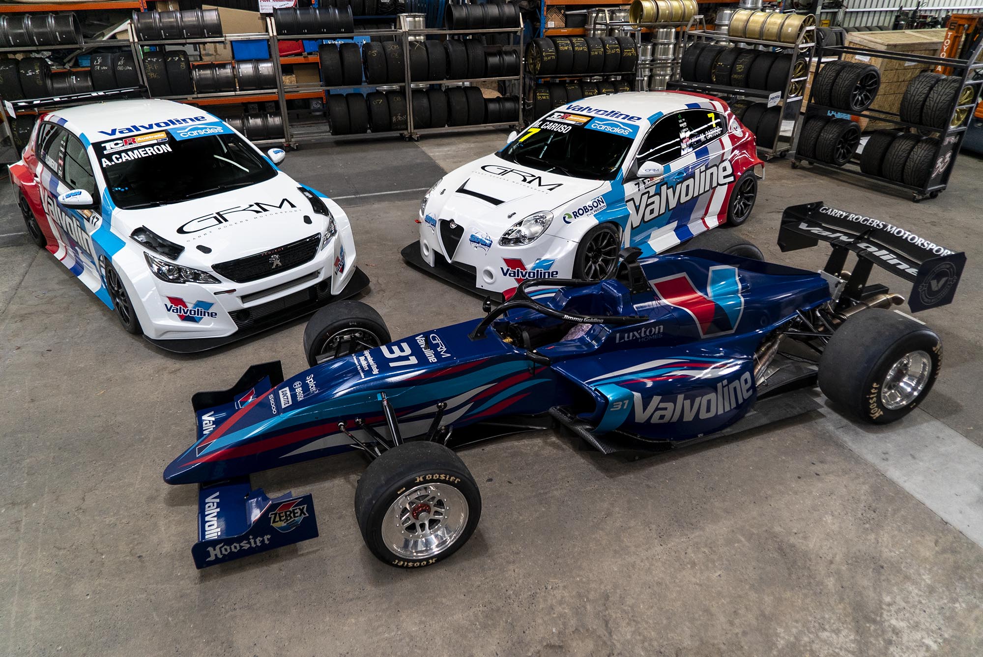 Revealed: Team Valvoline GRM Unveils Three Car Attack - Valvoline ...