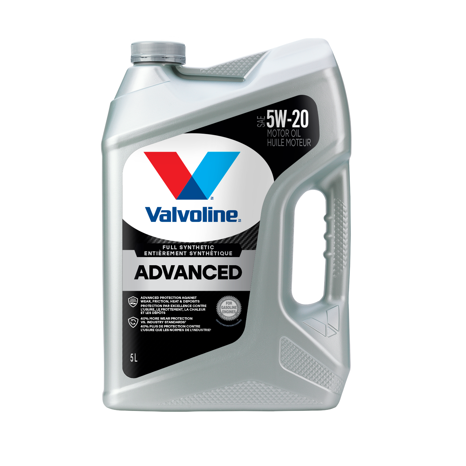 Advanced Protection Full Synthetic SAE 5W-20 Motor Oil - Valvoline ...