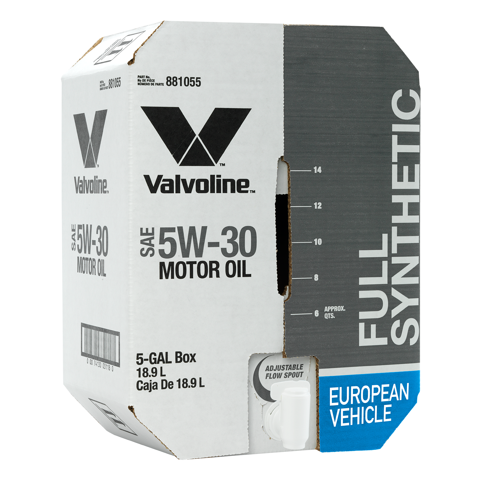 European Vehicle Full Synthetic SAE 5W-30 Motor Oil - Valvoline™ Global